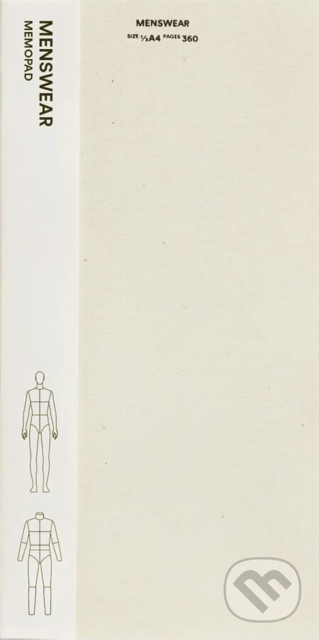 Kniha: Fashionary Menswear Memopad (Fashionary). Fashionary, 2023 Kniha: Fashionary Menswear Memopad (Fashionary). Fashionary, 2023