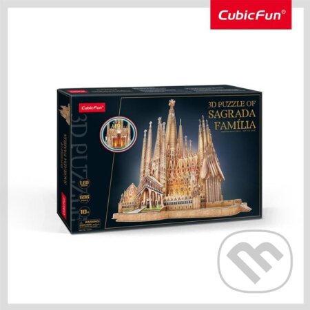 Puzzle: 3D LED - Sagrada Familia (EPEE). EPEE Puzzle: 3D LED - Sagrada Familia (EPEE). EPEE