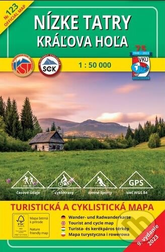 TM 123 Nízke Tatry - Kráľova Hoľa (VKÚ Harmanec). VKÚ Harmanec, 2023 TM 123 Nízke Tatry - Kráľova Hoľa (VKÚ Harmanec). VKÚ Harmanec, 2023