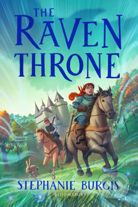 Kniha: The Raven Throne (Stephanie Burgis). Bloomsbury, 2023 Kniha: The Raven Throne (Stephanie Burgis). Bloomsbury, 2023