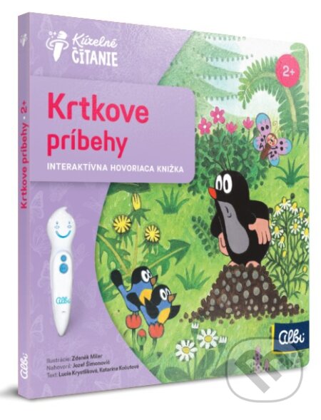 Kniha: Kúzelné čítanie: Minikniha Krtkove príbehy (Albi). Albi, 2023 Kniha: Kúzelné čítanie: Minikniha Krtkove príbehy (Albi). Albi, 2023
