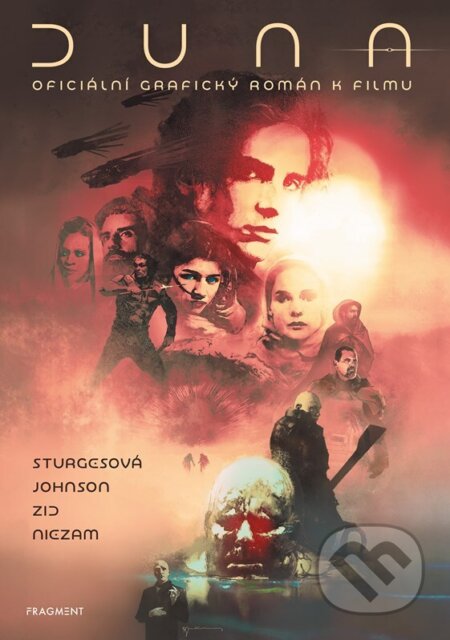 Kniha: Duna - oficiální grafický román k filmu (Lilah Sturges). Nakladatelství Fragment, 2023 Kniha: Duna - oficiální grafický román k filmu (Lilah Sturges). Nakladatelství Fragment, 2023