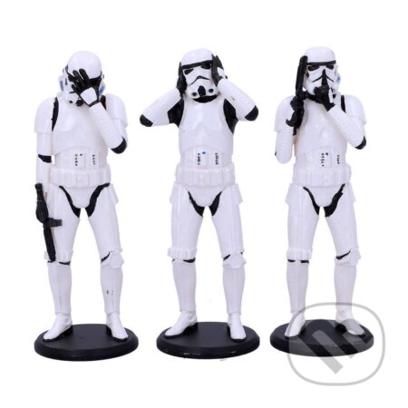 Figurky Star Wars - Three Wise Stormtroopers (3 ks) (Nemesis Now). Nemesis Now, 2023 Figurky Star Wars - Three Wise Stormtroopers (3 ks) (Nemesis Now). Nemesis Now, 2023