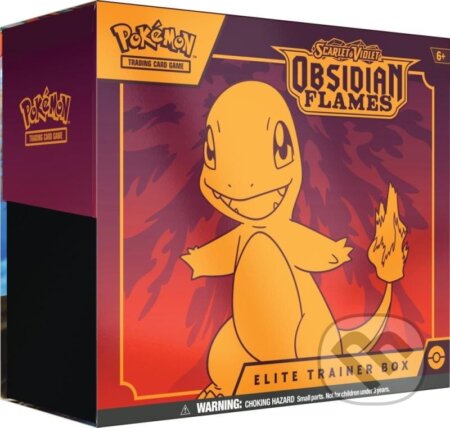 Společenská hra: Pokémon TCG: Scarlet & Violet 03 Obsidian Flames - Elite Trainer Box (Pokemon). Pokemon, 2023 Společenská hra: Pokémon TCG: Scarlet & Violet 03 Obsidian Flames - Elite Trainer Box (Pokemon). Pokemon, 2023