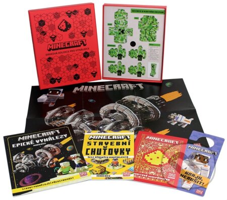 Kniha: Minecraft - Dárková kolekce pro vynálezce (Egmont ČR). Egmont ČR, 2023 Kniha: Minecraft - Dárková kolekce pro vynálezce (Egmont ČR). Egmont ČR, 2023