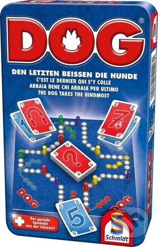 Spoločenská hra: Hra Dog v plechové krabičce (Matyska). Matyska, 2023 Spoločenská hra: Hra Dog v plechové krabičce (Matyska). Matyska, 2023