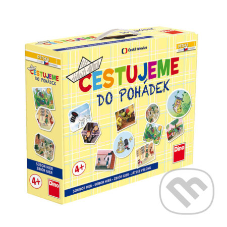 Spoločenská hra: Cestujeme do pohádek (Dino). Dino, 2015 Spoločenská hra: Cestujeme do pohádek (Dino). Dino, 2015