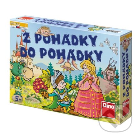 Společenská hra: Z pohádky do pohádky (Dino). Dino, 2015 Společenská hra: Z pohádky do pohádky (Dino). Dino, 2015