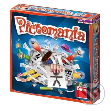 Spoločenská hra: Pictomania (Vlaada Chvátil). Dino, 2015 Spoločenská hra: Pictomania (Vlaada Chvátil). Dino, 2015