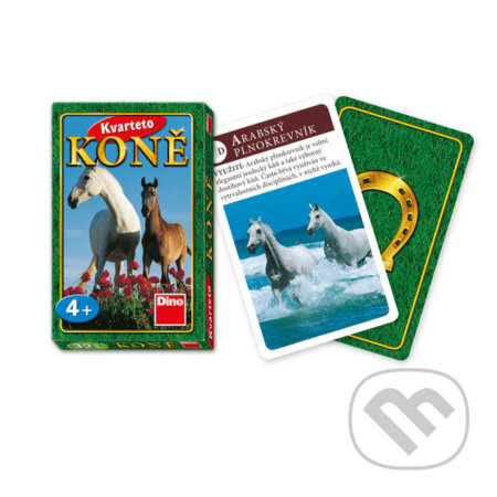 Spoločenská hra: Kvarteto: Koně (Dino). Dino, 2015 Spoločenská hra: Kvarteto: Koně (Dino). Dino, 2015