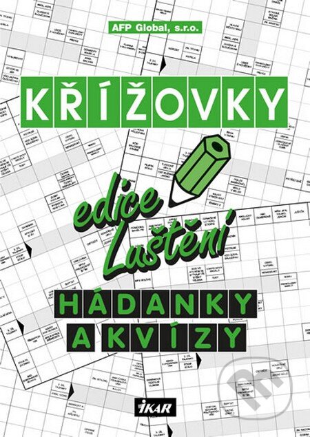 Kniha: Křížovky – hádanky a kvízy (Jan Beer). Ikar CZ, 2015 Kniha: Křížovky – hádanky a kvízy (Jan Beer). Ikar CZ, 2015