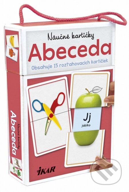 Spoločenská hra: Náučné kartičky – Abeceda (Autorský kolektív). Ikar, 2016 Spoločenská hra: Náučné kartičky – Abeceda (Autorský kolektív). Ikar, 2016
