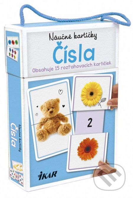 Kniha: Náučné kartičky – Čísla (Autorský kolektiv). Ikar, 2016 Kniha: Náučné kartičky – Čísla (Autorský kolektiv). Ikar, 2016