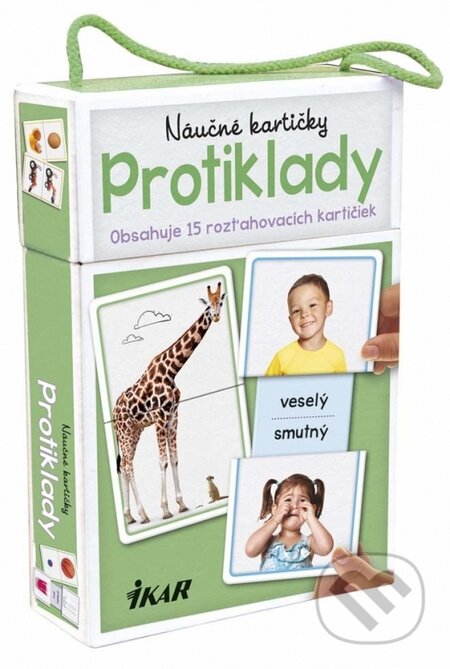 Kniha: Náučné kartičky – Protiklady (Autorský kolektív). Ikar, 2016 Kniha: Náučné kartičky – Protiklady (Autorský kolektív). Ikar, 2016