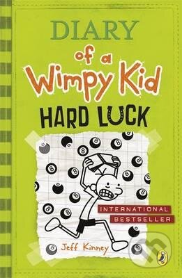 Kniha: Diary of a Wimpy Kid: Hard Luck (Jeff Kinney). Puffin Books, 2015 Kniha: Diary of a Wimpy Kid: Hard Luck (Jeff Kinney). Puffin Books, 2015