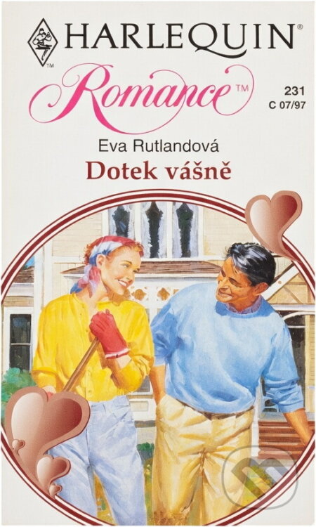 Kniha: Dotek vášně (Eva Rutland). Harlequin, 1997 Kniha: Dotek vášně (Eva Rutland). Harlequin, 1997