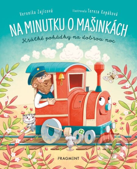 Kniha: Na minutku o mašinkách (Veronika Zajícová). Fragment, 2023 Kniha: Na minutku o mašinkách (Veronika Zajícová). Fragment, 2023