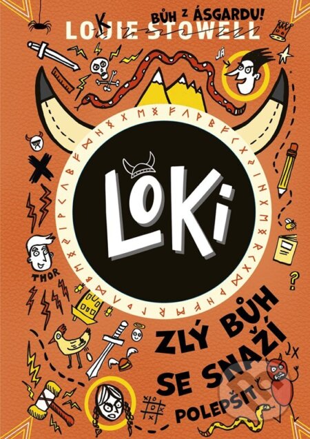 Kniha: Loki: zlý bůh se snaží polepšit (Louie Stowell). CPRESS, 2023 Kniha: Loki: zlý bůh se snaží polepšit (Louie Stowell). CPRESS, 2023
