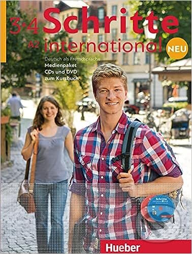 Schritte international Neu 3-4: A2 Medienpaket (CD+DVD), Max Hueber Verlag