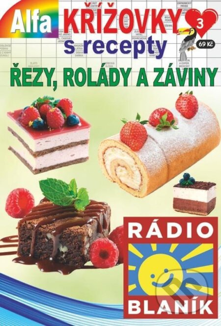 Kniha: Křížovky s recepty 3/2023 - Řezy, rolády a záviny (Alfasoft). Alfasoft, 2023 Kniha: Křížovky s recepty 3/2023 - Řezy, rolády a záviny (Alfasoft). Alfasoft, 2023
