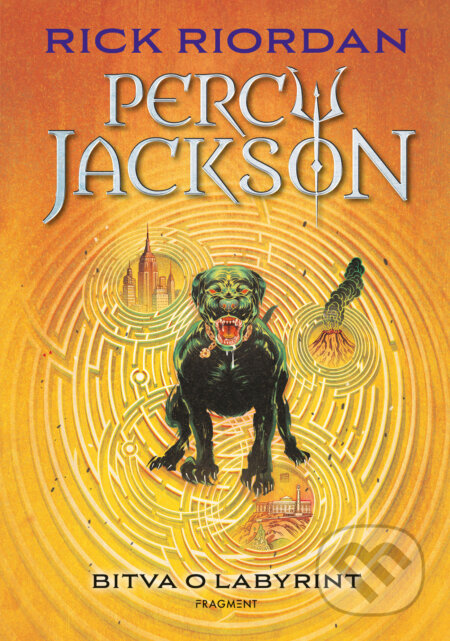 E-kniha: Percy Jackson 4: Bitva o labyrint (Rick Riordan). Nakladatelství Fragment, 2023 E-kniha: Percy Jackson 4: Bitva o labyrint (Rick Riordan). Nakladatelství Fragment, 2023