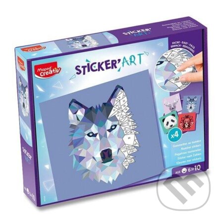 Spoločenská hra: Kreativní sada - Sticker Art (Maped). Maped, 2023 Spoločenská hra: Kreativní sada - Sticker Art (Maped). Maped, 2023