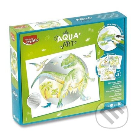 Společenská hra: Kreativní sada Aqua´Art - Dinosauři (Maped). Maped, 2023 Společenská hra: Kreativní sada Aqua´Art - Dinosauři (Maped). Maped, 2023