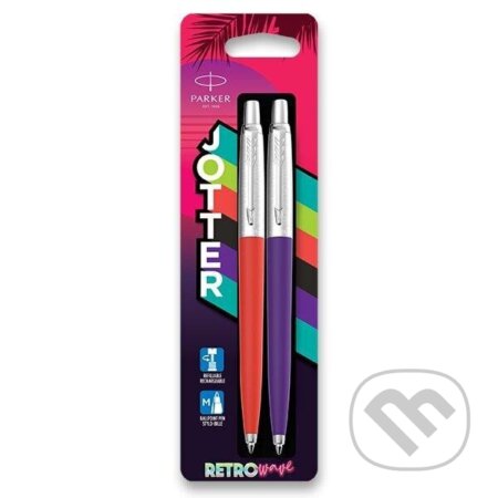 Parker kuličkové pero Jotter Originals Retro - Red/Purple (Parker). Parker, 2023 Parker kuličkové pero Jotter Originals Retro - Red/Purple (Parker). Parker, 2023