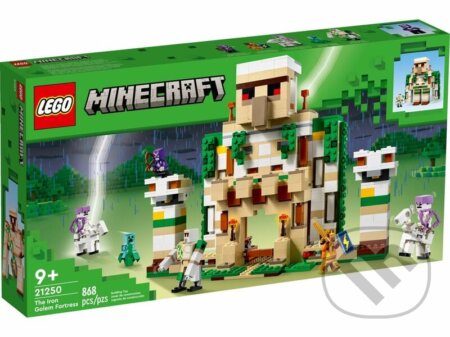 Spoločenská hra: LEGO® Minecraft® 21250 Pevnosť železného golema (LEGO). LEGO, 2023 Spoločenská hra: LEGO® Minecraft® 21250 Pevnosť železného golema (LEGO). LEGO, 2023