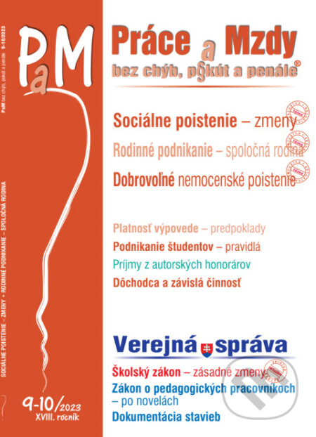 Kniha: Práce a Mzdy 9-10 / 2023 bez chýb, pokút a penále - Sociálne poistenie (Poradca s.r.o.). Poradca s.r.o., 2023 Kniha: Práce a Mzdy 9-10 / 2023 bez chýb, pokút a penále - Sociálne poistenie (Poradca s.r.o.). Poradca s.r.o., 2023