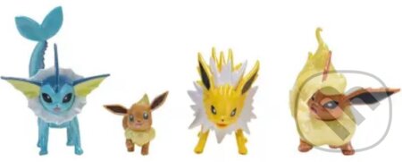 Zberateľská figúrka Pokémon: Evolution Multipack Eevee, Jolteon, Vaporeon, Flareon, Pokemon, 2023