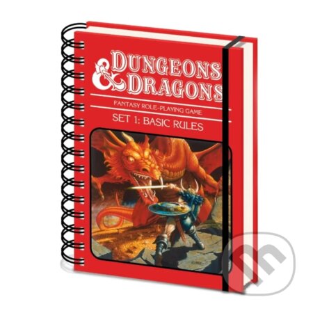 Zápisník Dungeons and Dragons - Basic Rules (Pyramid International). Pyramid International, 2023 Zápisník Dungeons and Dragons - Basic Rules (Pyramid International). Pyramid International, 2023