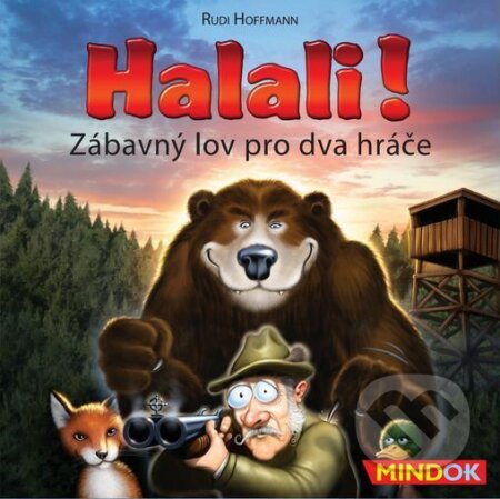 Společenská hra: Halali! (Rudi Hoffmann). Mindok, 2016 Společenská hra: Halali! (Rudi Hoffmann). Mindok, 2016