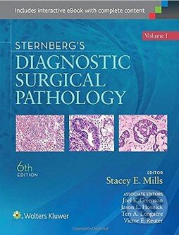 Kniha: Sternberg's Diagnostic Surgical Pathology (Jason L Hornick, Joel K. Greenson, Stacey E Mills, Teri A. Longacre a Victor E. Reuter). Lippincott Williams & Wilkins, 2015 Kniha: Sternberg's Diagnostic Surgical Pathology (Jason L Hornick, Joel K. Greenson, Stacey E Mills, Teri A. Longacre a Victor E. Reuter). Lippincott Williams & Wilkins, 2015