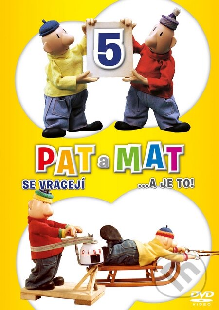 Film: Pat a Mat 5 (Lubomír Beneš) (DVD). Magicbox, 2015 Film: Pat a Mat 5 (Lubomír Beneš) (DVD). Magicbox, 2015