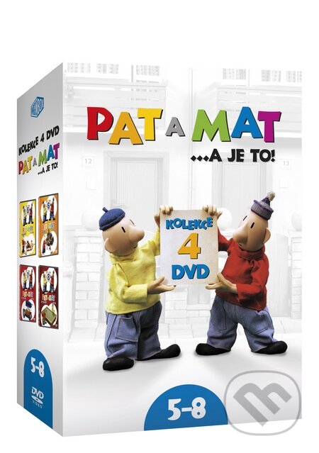 Film: Pat a Mat kolekcia 5-8 (Lubomír Beneš) (DVD). Magicbox, 2015 Film: Pat a Mat kolekcia 5-8 (Lubomír Beneš) (DVD). Magicbox, 2015