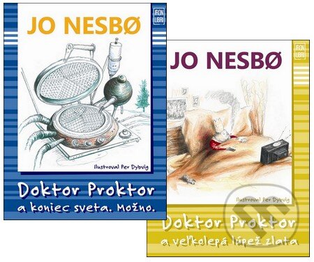 Kniha: Príbehy doktora Proktora II. (kolekcia druhých dvoch dielov) (Jo Nesbo a Per Dybvig). Slovart, Iron Libri Kniha: Príbehy doktora Proktora II. (kolekcia druhých dvoch dielov) (Jo Nesbo a Per Dybvig). Slovart, Iron Libri