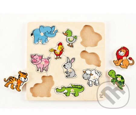 Puzzle: Vkladacie puzzle Zvieratká (Hape). Hape, 2015 Puzzle: Vkladacie puzzle Zvieratká (Hape). Hape, 2015