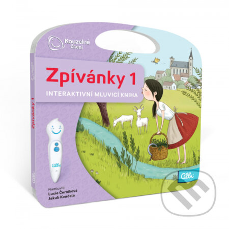 Kniha: Kouzelné čtení: Zpívánky 1 (Ilona Komárková a Lucie Krystlíková). Albi, 2021 Kniha: Kouzelné čtení: Zpívánky 1 (Ilona Komárková a Lucie Krystlíková). Albi, 2021