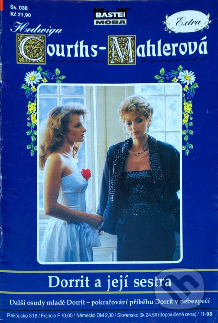 Kniha: Dorrit a její sestra (Hedwig Courths-Mahler). Moba, 1998 Kniha: Dorrit a její sestra (Hedwig Courths-Mahler). Moba, 1998