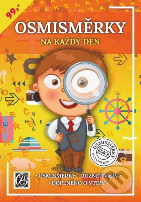 Kniha: Osmisměrky na každý den (Glos). Glos, 2023 Kniha: Osmisměrky na každý den (Glos). Glos, 2023
