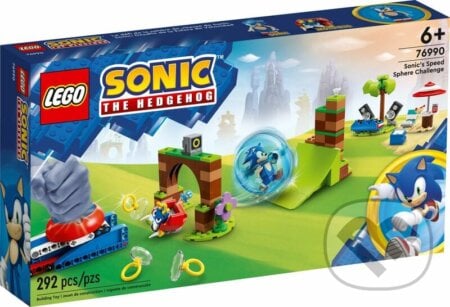 LEGO® Sonic 76990 Sonicova výzva Speed Sphere, LEGO, 2023