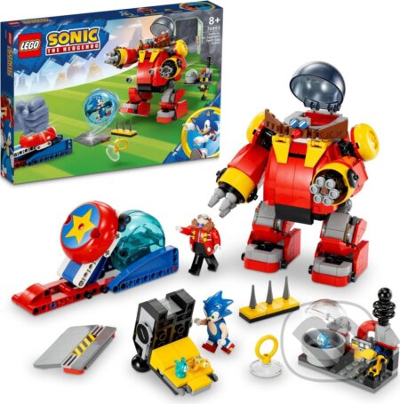 Spoločenská hra: LEGO® Sonic 76993 Sonic vs. Death Egg Robot Dr. Eggmana (LEGO). LEGO, 2023 Spoločenská hra: LEGO® Sonic 76993 Sonic vs. Death Egg Robot Dr. Eggmana (LEGO). LEGO, 2023