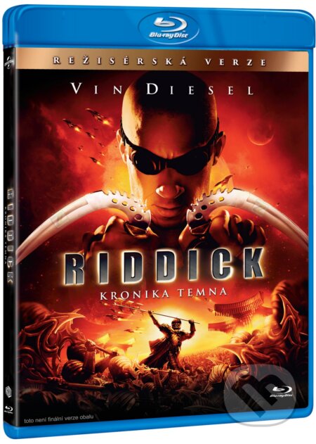 Film: Riddick: Kronika temna (režisérská verze) (David Twohy) (Blu-ray). Magicbox, 2023 Film: Riddick: Kronika temna (režisérská verze) (David Twohy) (Blu-ray). Magicbox, 2023