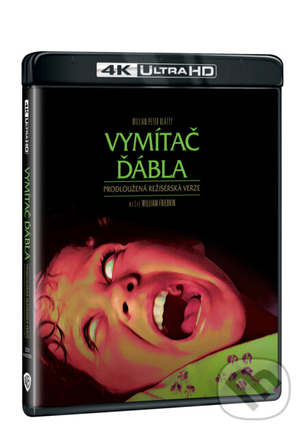 Film: Vymítač ďábla: Prodloužená režisérská verze Ultra HD Blu-ray (William Friedkin) (UltraHDBlu-ray). Magicbox, 2023 Film: Vymítač ďábla: Prodloužená režisérská verze Ultra HD Blu-ray (William Friedkin) (UltraHDBlu-ray). Magicbox, 2023