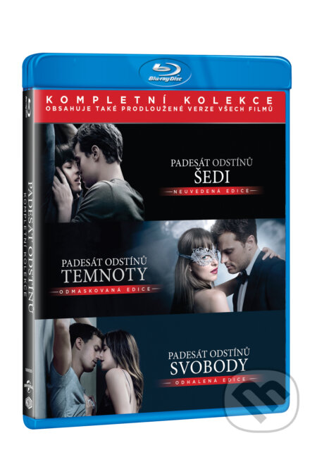 Film: Padesát odstínů kolekce 1.-3. (James Foley a Sam Taylor-Johnson) (Blu-ray). Magicbox, 2023 Film: Padesát odstínů kolekce 1.-3. (James Foley a Sam Taylor-Johnson) (Blu-ray). Magicbox, 2023
