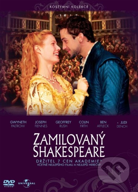 Film: Zamilovaný Shakespeare (John Madden) (DVD). Magicbox, 2023 Film: Zamilovaný Shakespeare (John Madden) (DVD). Magicbox, 2023