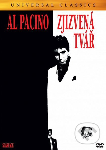 Film: Zjizvená tvář (Brian De Palma a Brian De Palm) (DVD). Magicbox, 2023 Film: Zjizvená tvář (Brian De Palma a Brian De Palm) (DVD). Magicbox, 2023