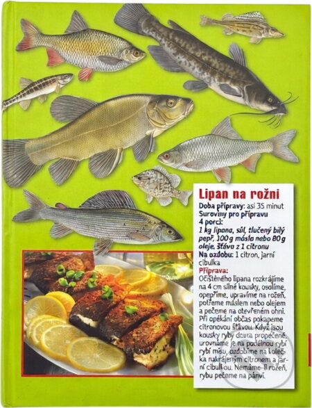 Kniha: Naše ryby : atlas ; Recepty z ryb (Milan Dus a Stanislav Lusk). , 2012 Kniha: Naše ryby : atlas ; Recepty z ryb (Milan Dus a Stanislav Lusk). , 2012