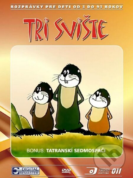 Film: Tri svište (Bohumil Šejda) (DVD). Hudobné albumy, 2015 Film: Tri svište (Bohumil Šejda) (DVD). Hudobné albumy, 2015